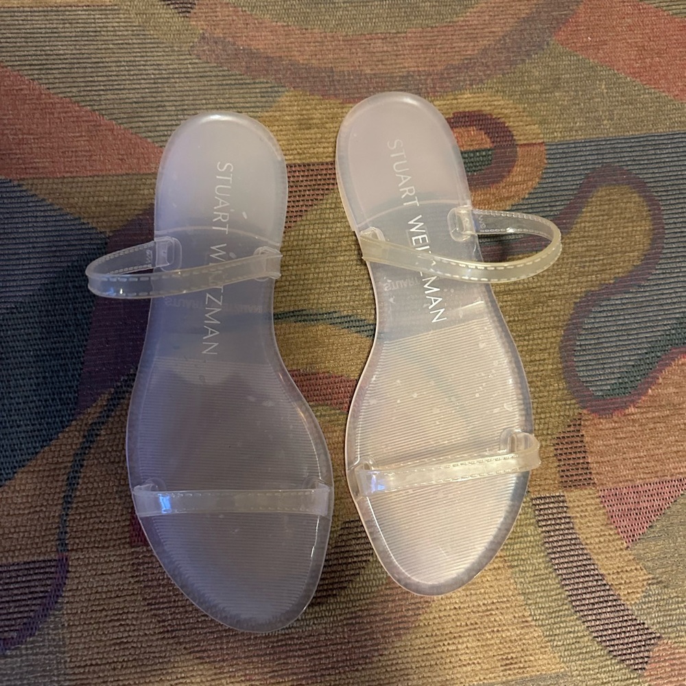 Stuart Weitzman Transparent Women's Sandals